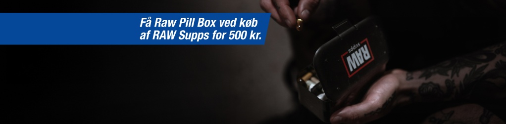 Kb RAW Supps for 500 kr, f gave!